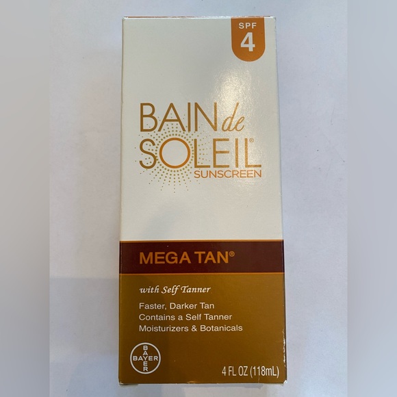 Bain de Soleil Mega Tan sunscreen SPF4 - Picture 2 of 4